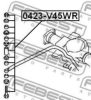 MITSUBISHI 4056A138 Rod/Strut, stabiliser